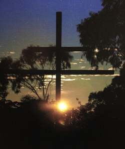 Abbey Cross at Sunrise Abbey Cross at Sunrise