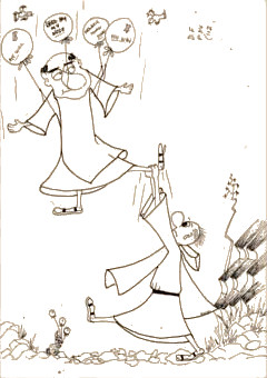 Monk floating