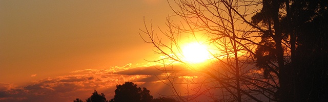 Abbey Sunset