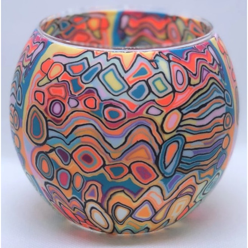 Cropped 11cm Tealight Holder Light Cropped 11cm Tealight Holder Light