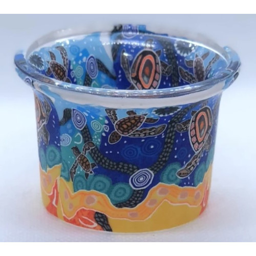Cropped 5cm Tealight Holder Turtle Cropped 5cm Tealight Holder Turtle